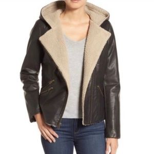 Levi's Faux Leather Bomber Jacket
